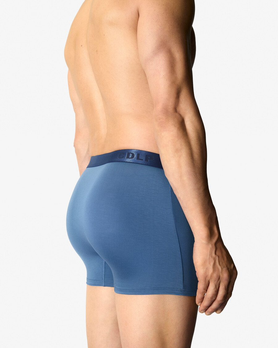 6 × mens boxer brief in azure blue shop now — cdlp