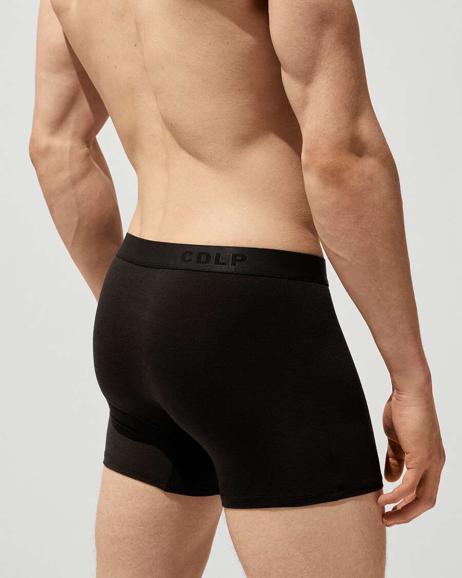 mens merino blend boxer brief in black shop now — cdlp