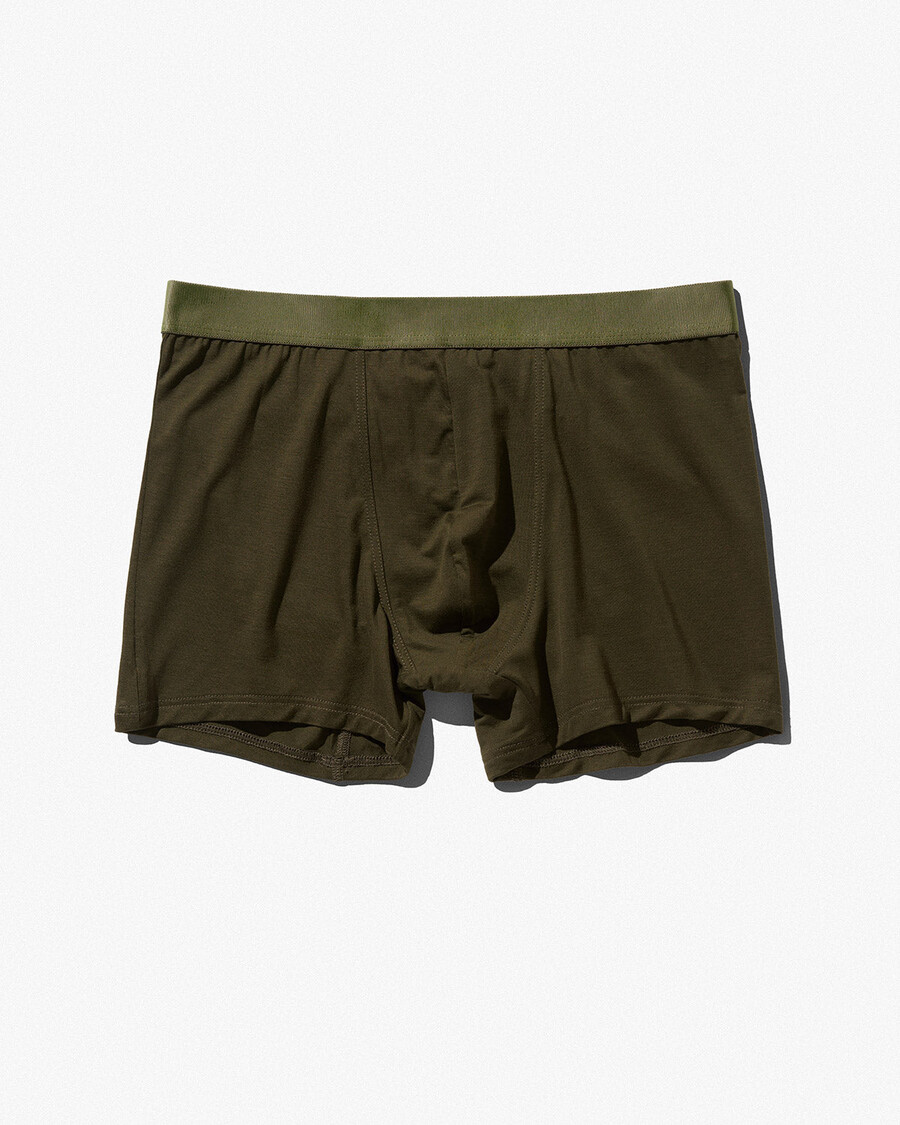mens boxer brief in olive green shop now — cdlp