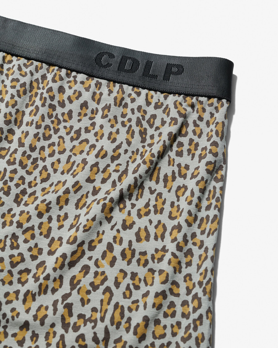 3 × mens boxer brief in black white mocca leopard shop now — cdlp