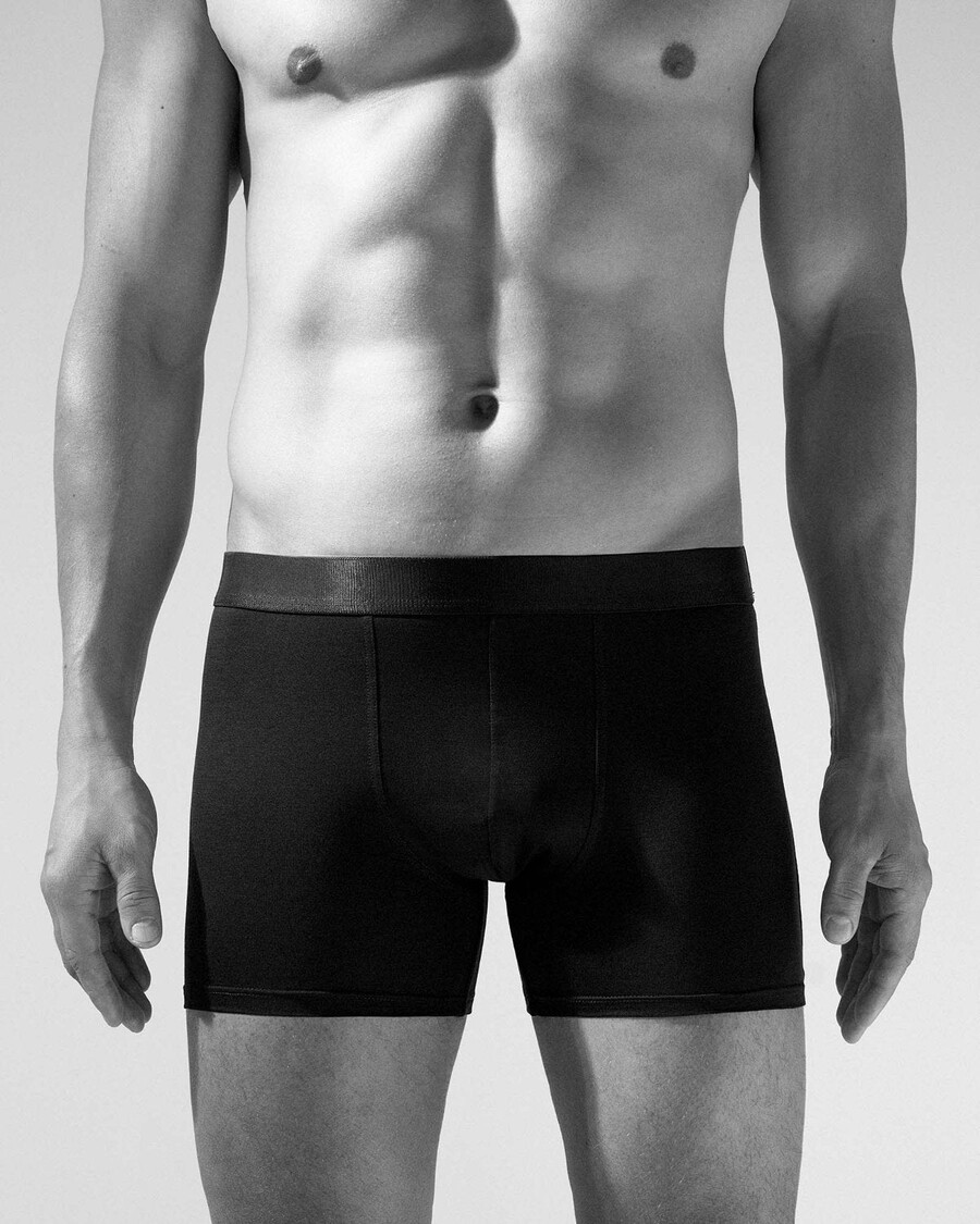 12 × mens boxer brief in black shop now — cdlp