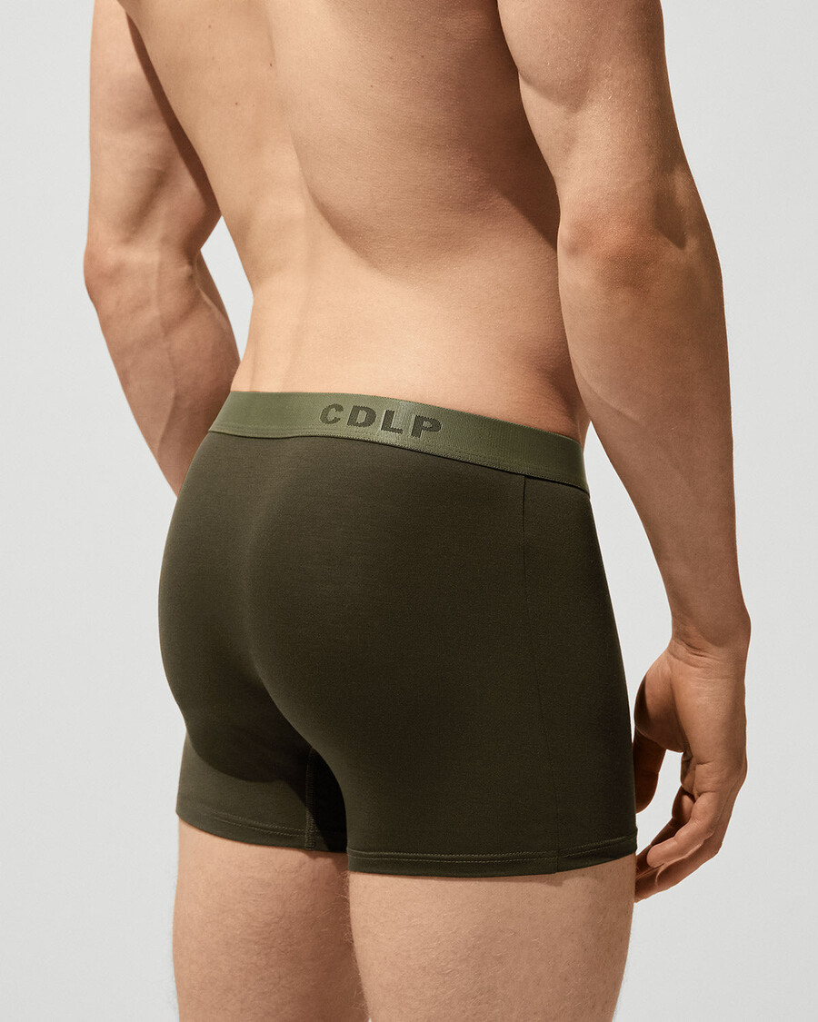 6 × mens boxer brief in olive green shop now — cdlp