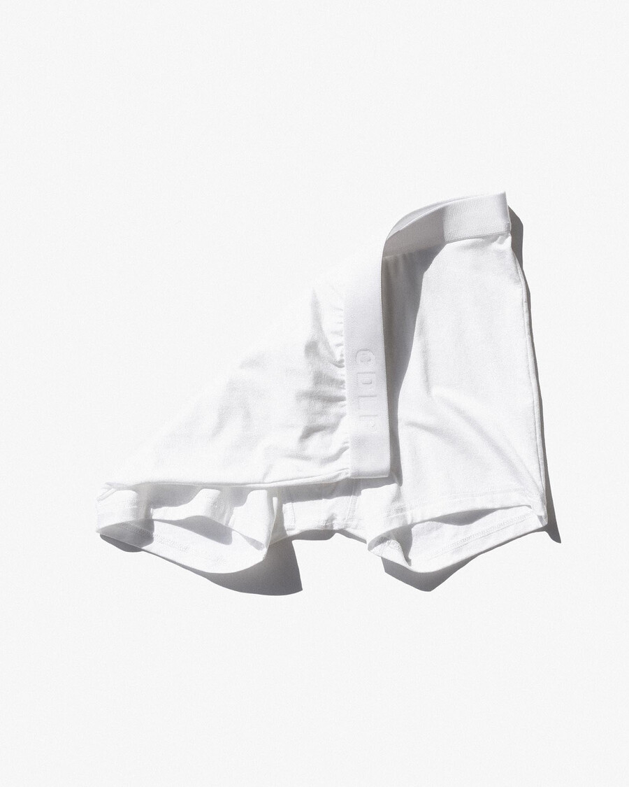 3 × mens boxer brief in white shop now — cdlp