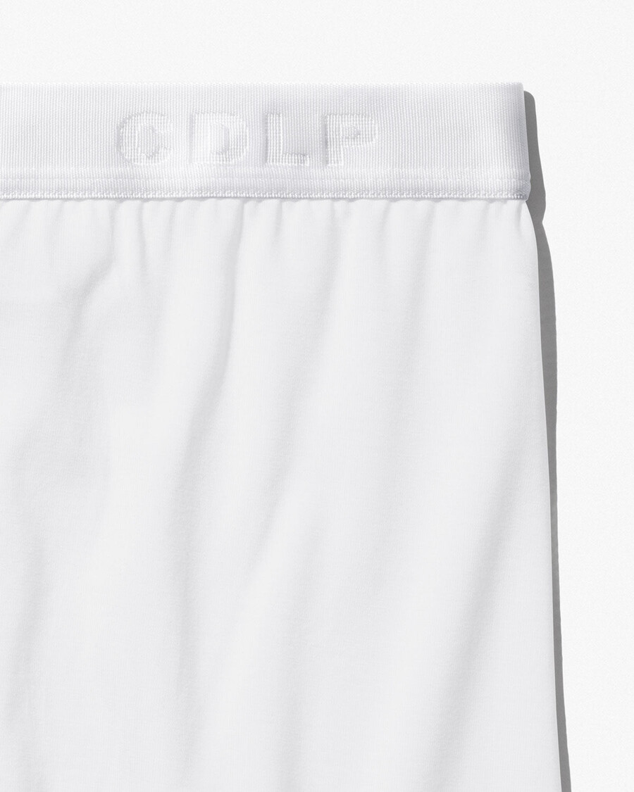 3 × womens boxer brief in white shop now — cdlp