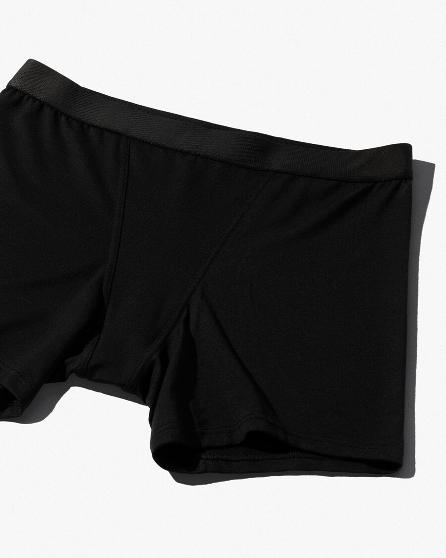 3 × womens boxer brief in black shop now — cdlp