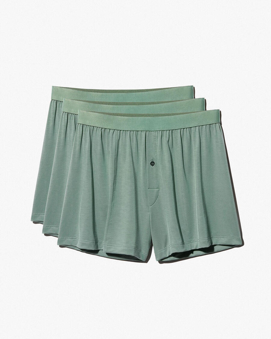 12 × mens boxer shorts in sage shop now — cdlp