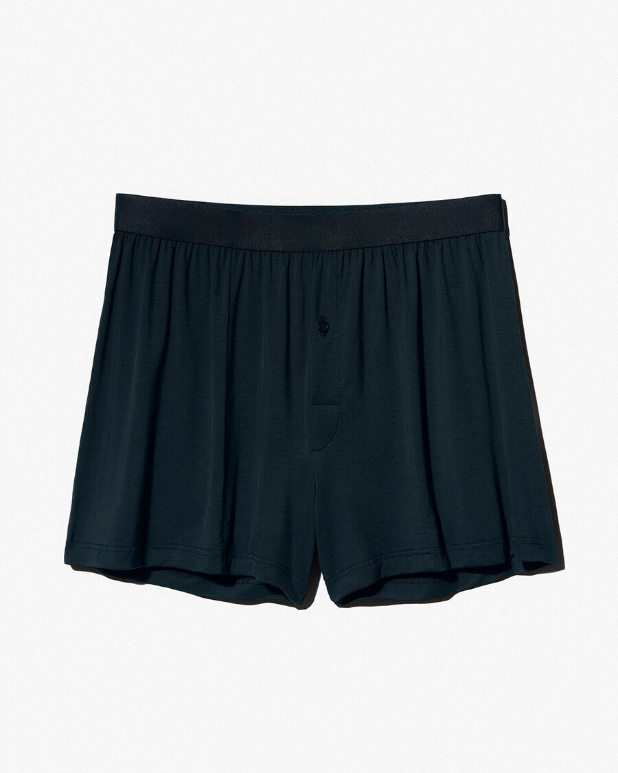 mens boxer shorts in dark navy shop now — cdlp