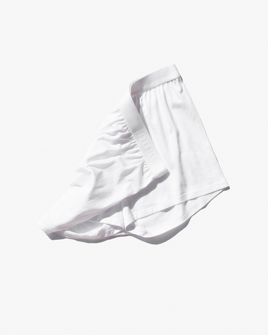 3 × mens boxer shorts in white shop now — cdlp