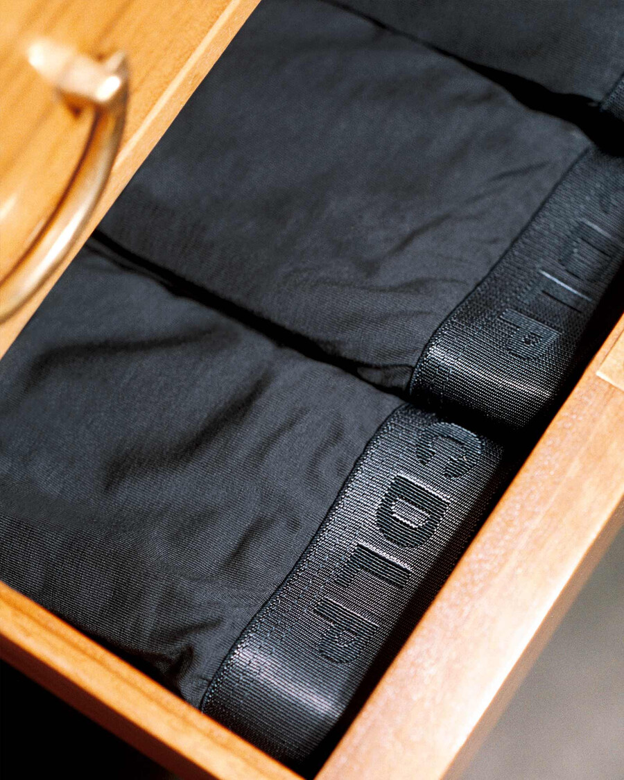 3 × mens boxer shorts in black shop now — cdlp