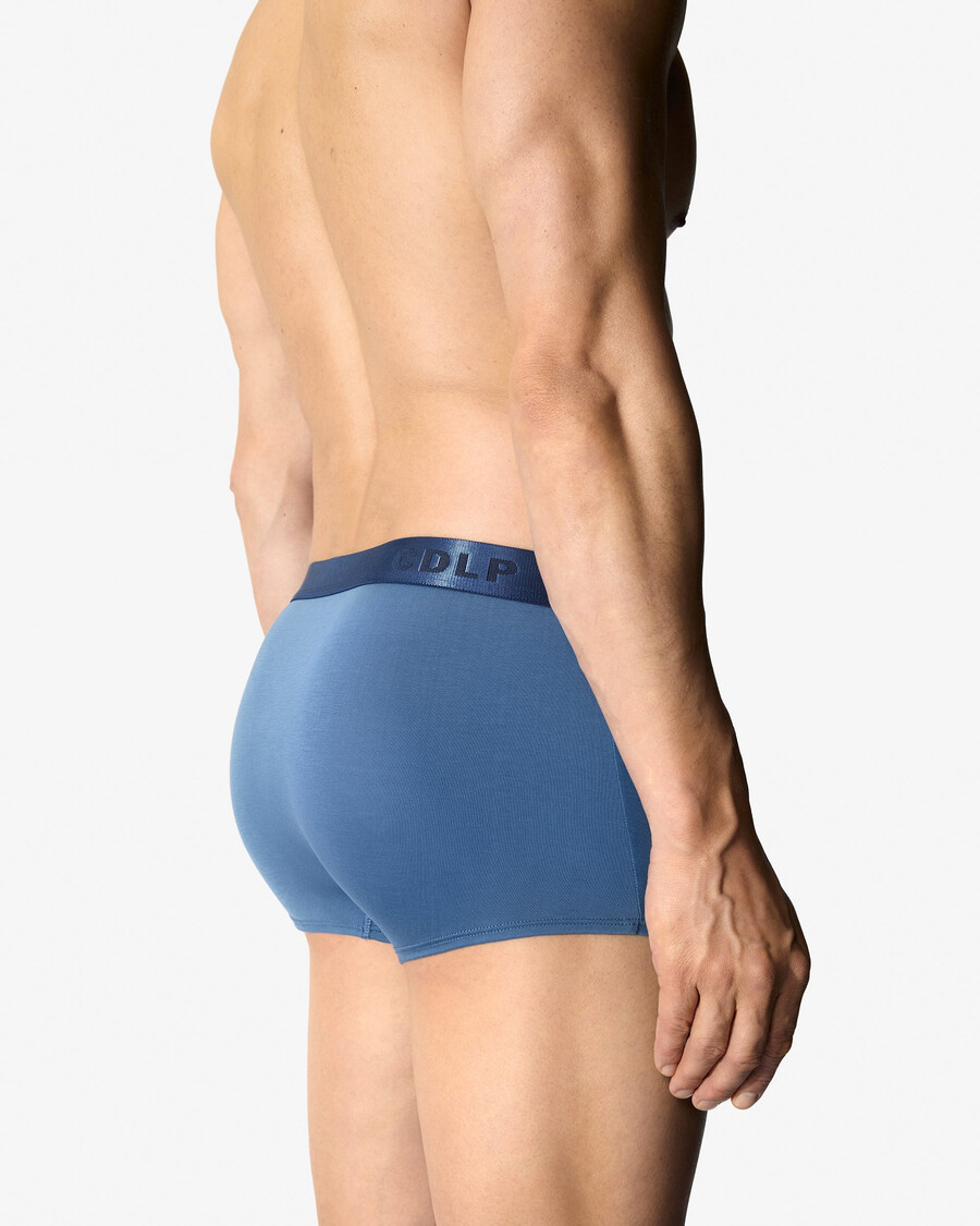 6 × mens boxer trunk in black dark navy azure blue shop now — cdlp