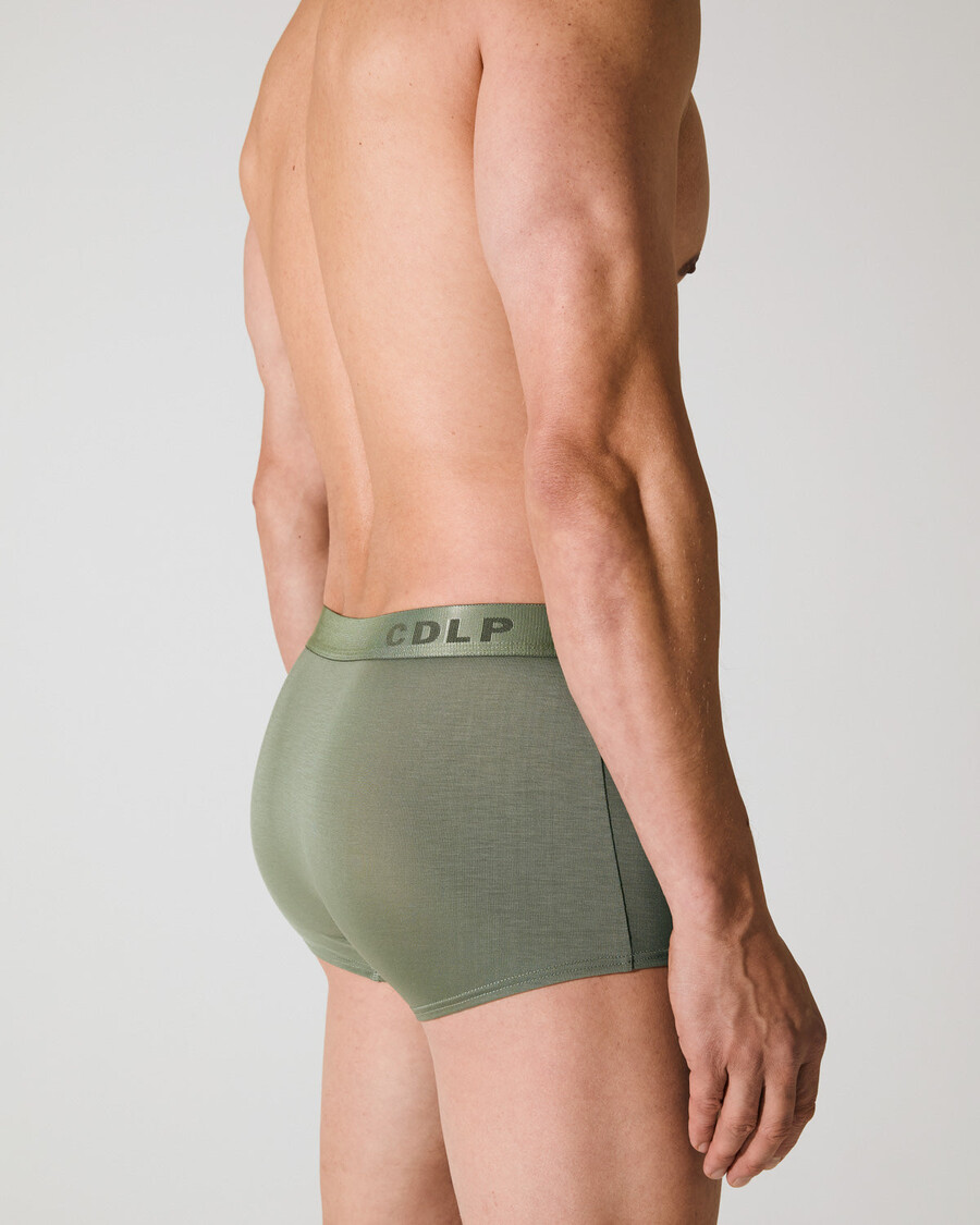 6 × mens boxer trunk in black white sage shop now — cdlp