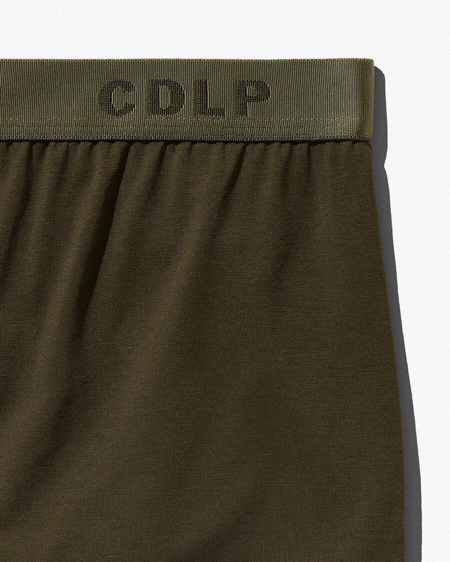 6 × mens boxer trunk in olive green shop now — cdlp