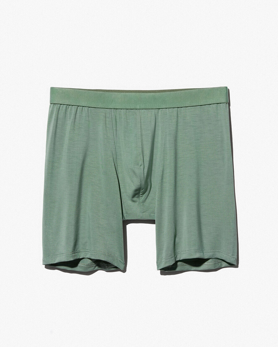 mens boxer brief long in sage shop now — cdlp
