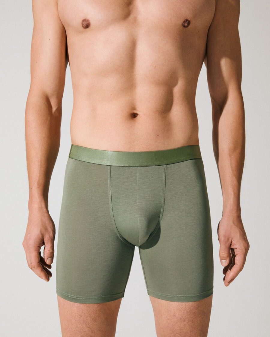 mens boxer brief long in sage shop now — cdlp