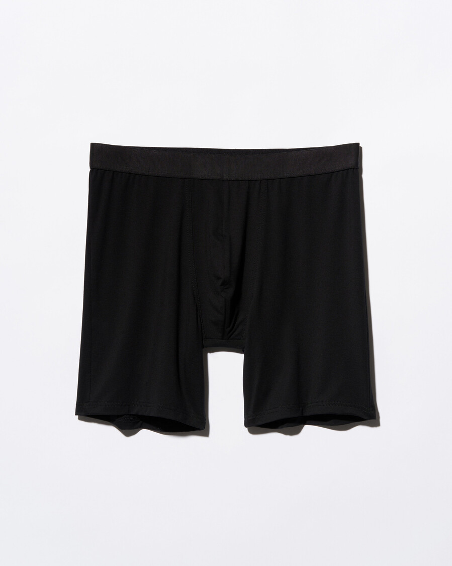 mens boxer brief long in black shop now — cdlp