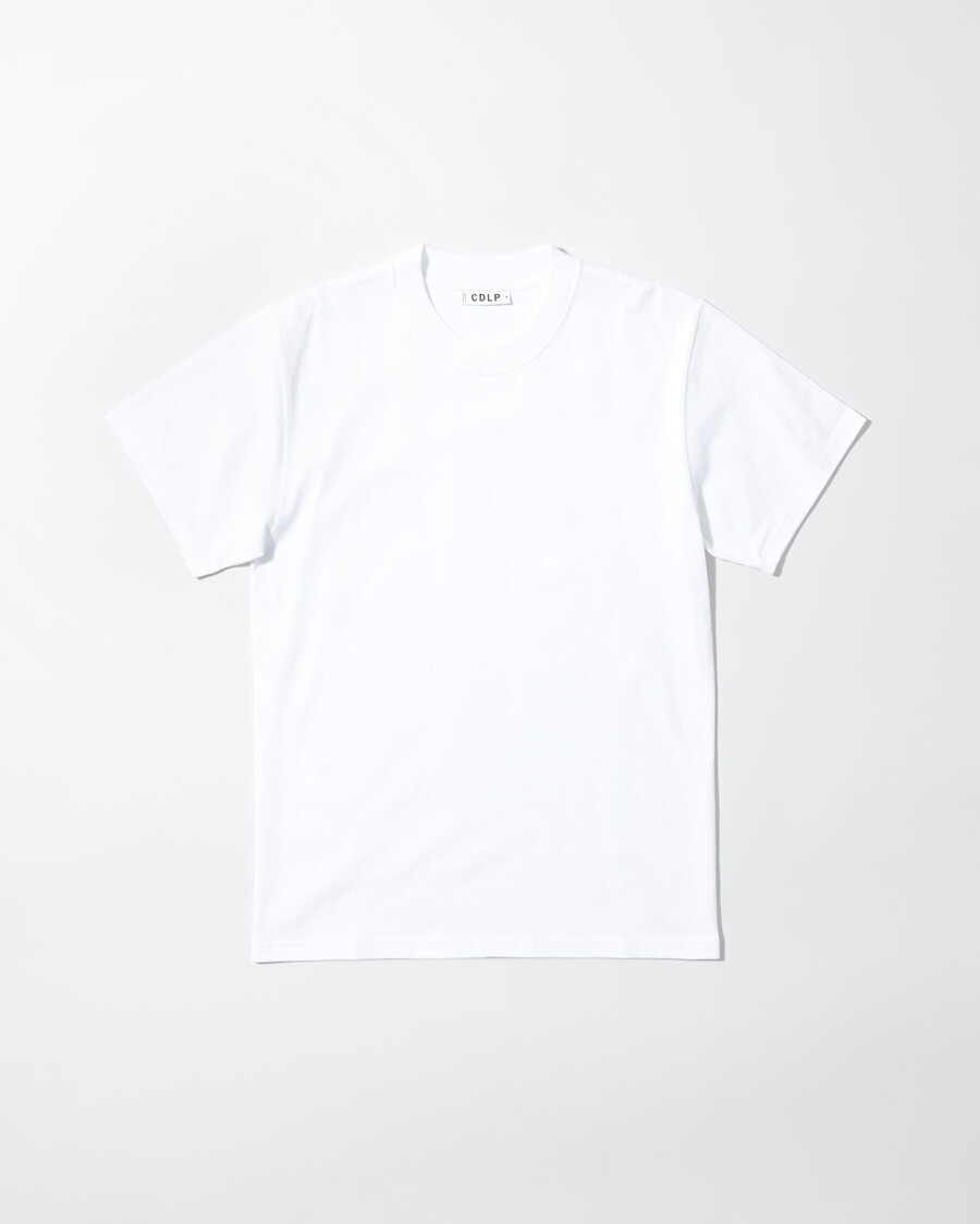 mens cotton relaxed t-shirt in white shop now — cdlp