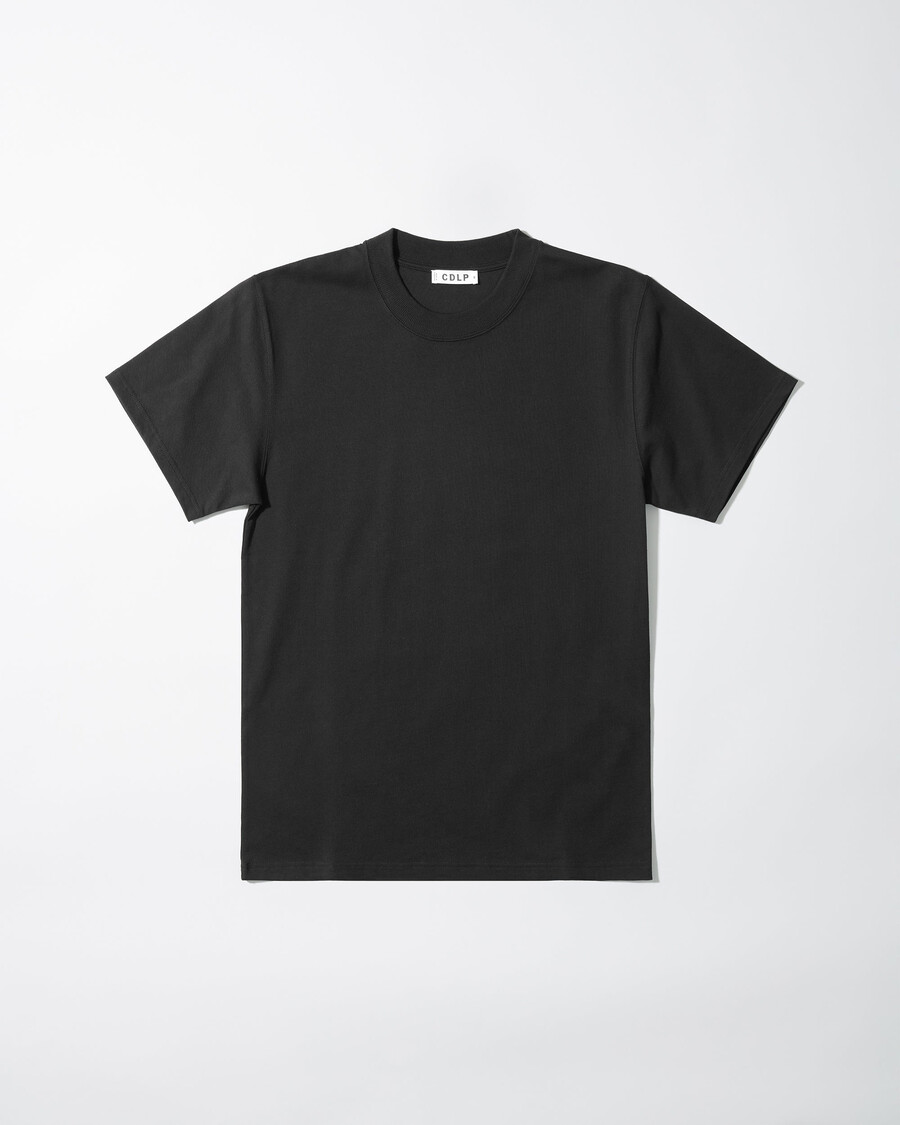 mens cotton relaxed t-shirt in black shop now — cdlp