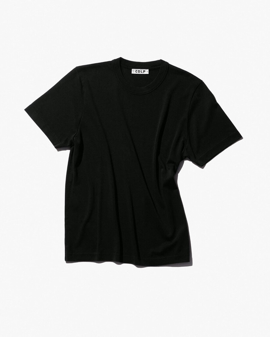 2 × mens heavyweight t-shirt in charcoal black shop — cdlp