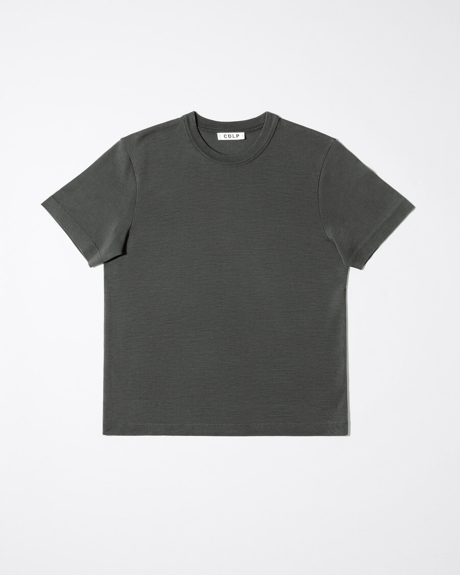 mens heavyweight t-shirt in charcoal shop now — cdlp