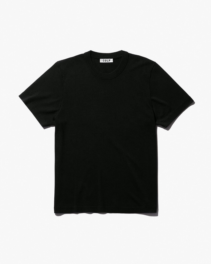 mens heavyweight t-shirt in black shop now — cdlp