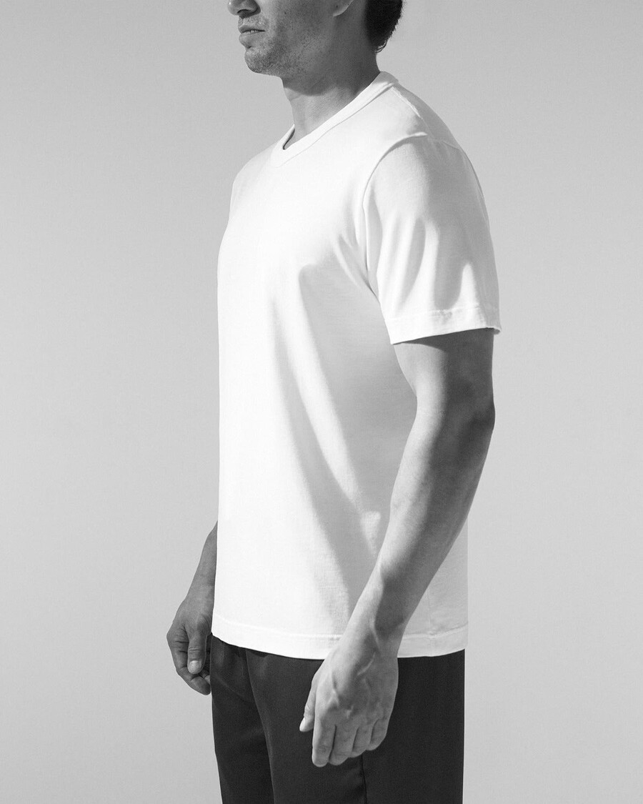 2 × mens heavyweight t-shirt in white shop now — cdlp