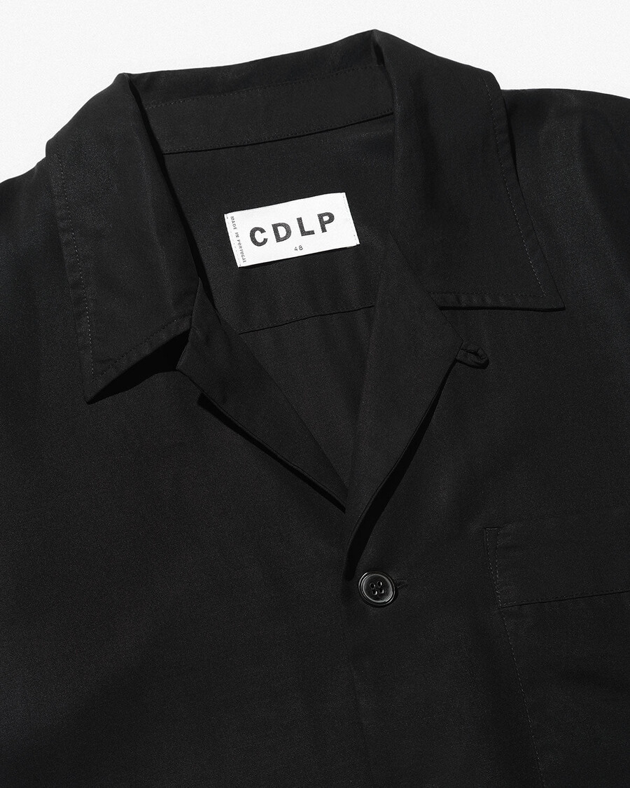 mens pyjama shirt in black shop now — cdlp