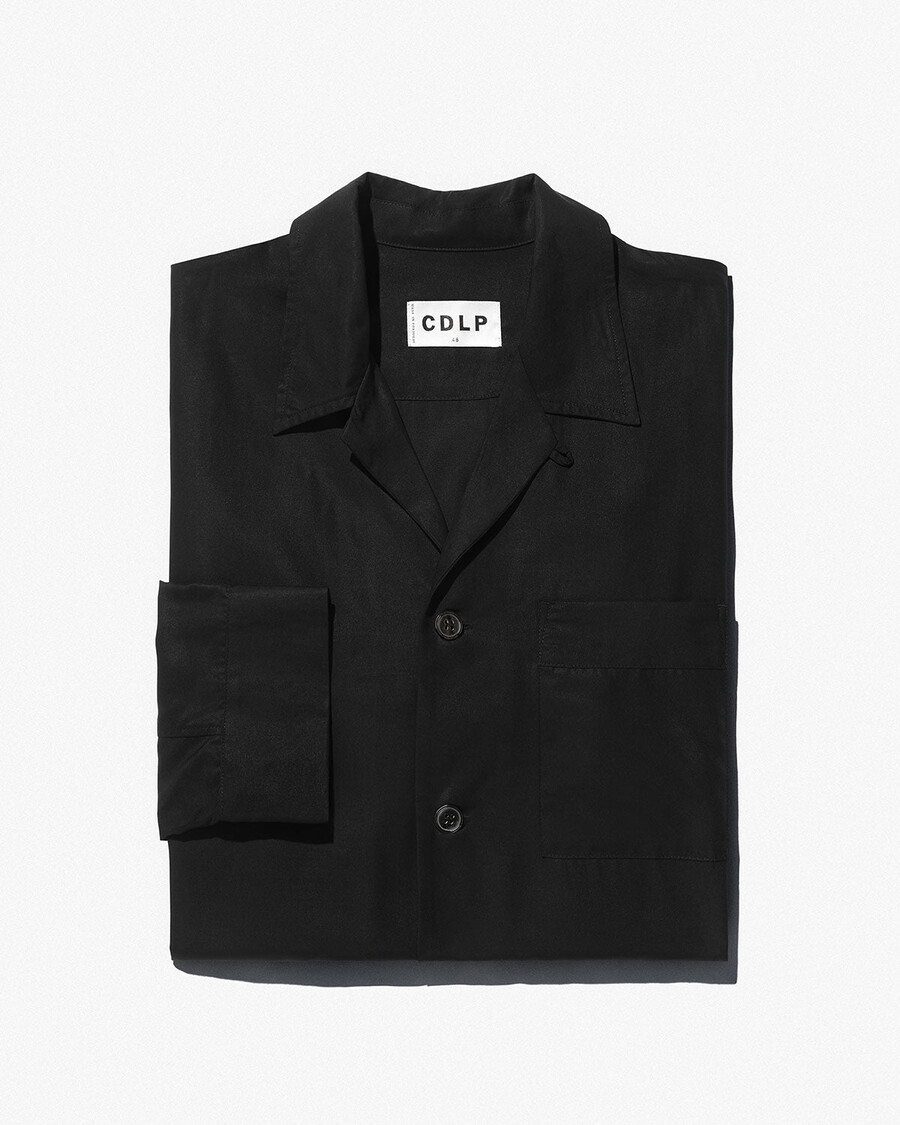 mens pyjama shirt in black shop now — cdlp