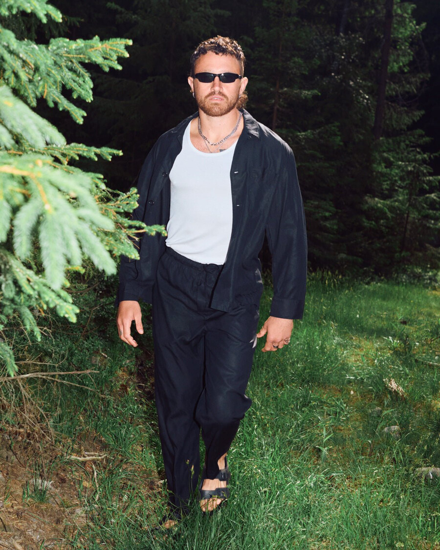 mens pyjama shirt in black shop now — cdlp