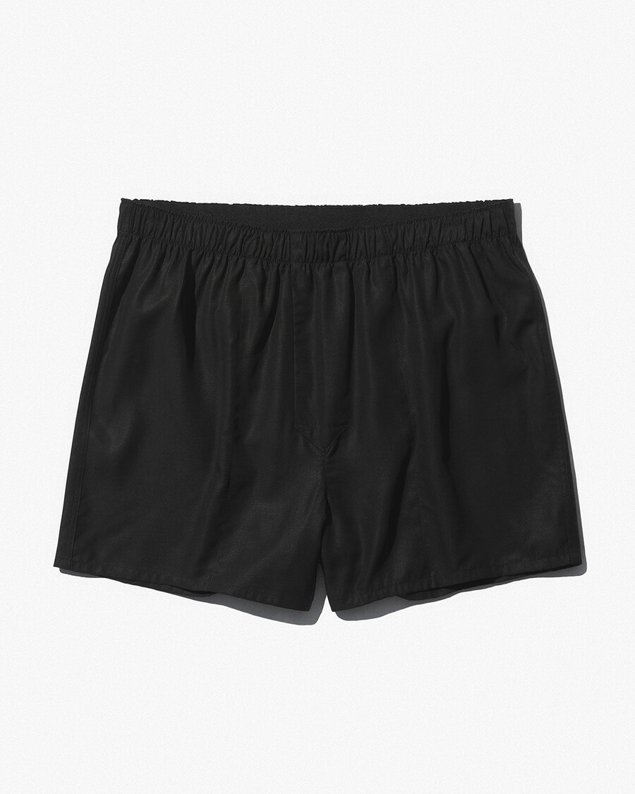 mens woven boxer shorts classic in black shop now — cdlp