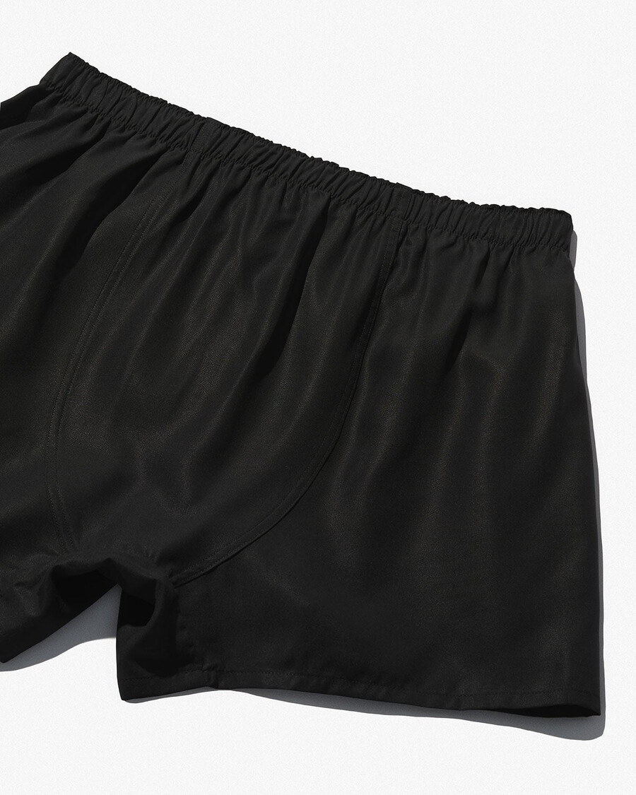 mens woven boxer shorts classic in black shop now — cdlp