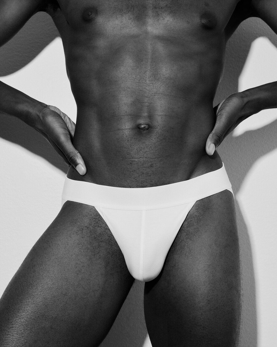 mens jock strap in white shop now — cdlp
