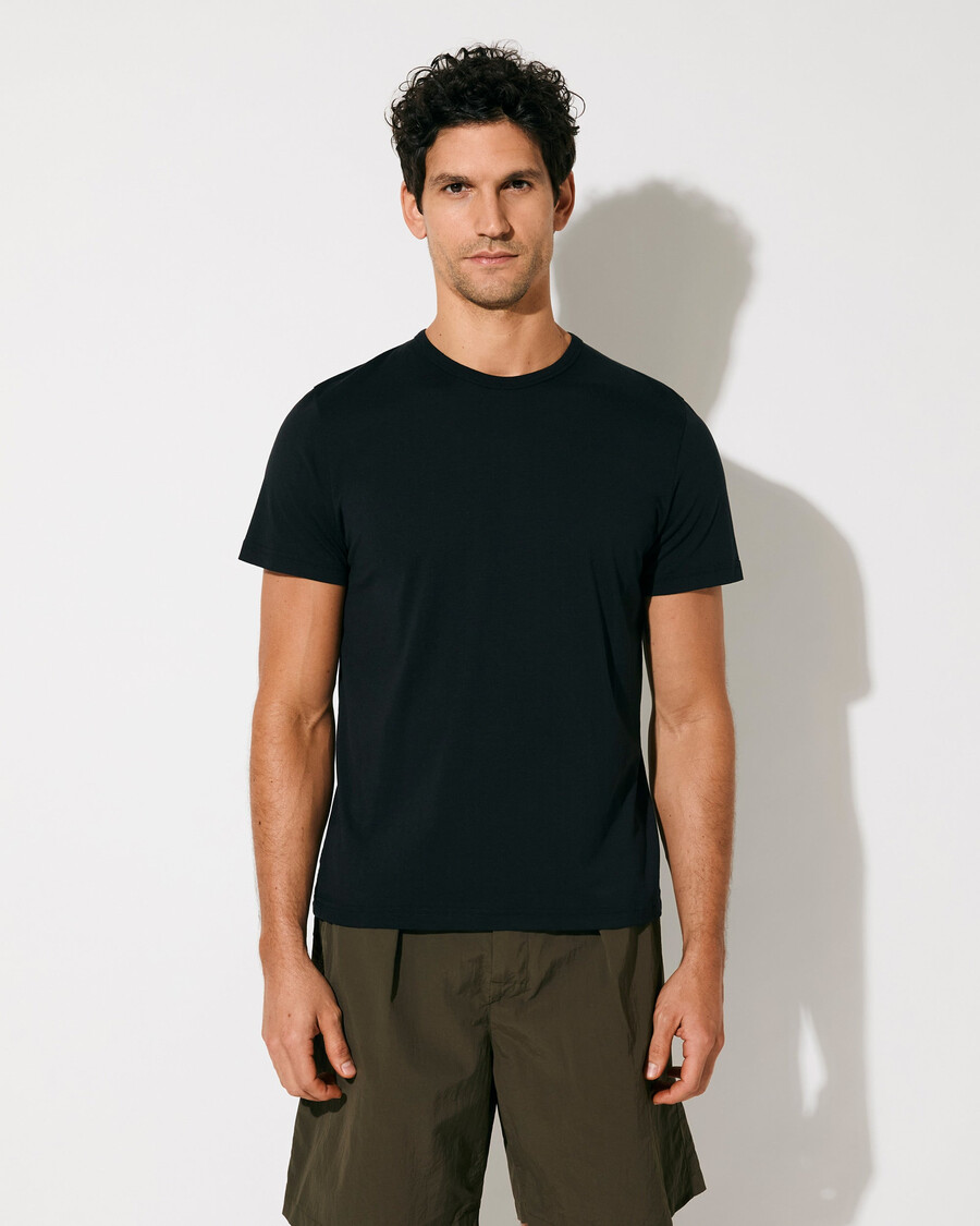 2 x mens lightweight t-shirt in black sage shop — cdlp