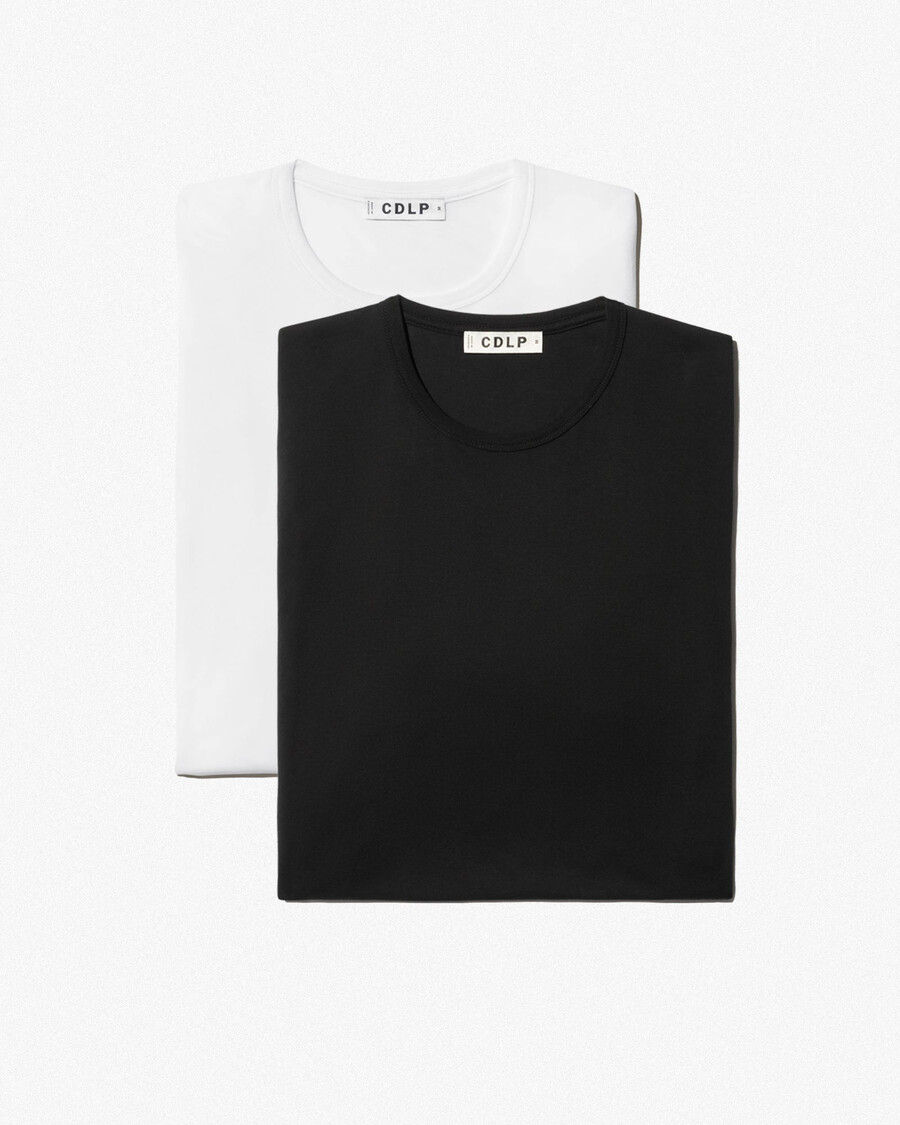 2 x mens lightweight t-shirt in blackwhite shop — cdlp
