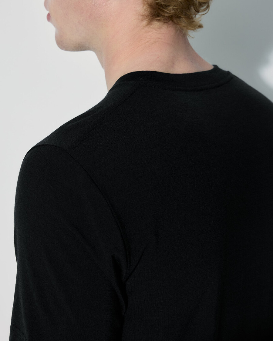 2 x mens merino blend t-shirt in black shop now — cdlp