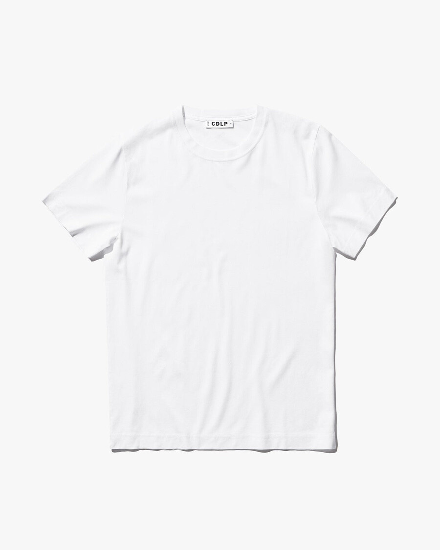 mens midweight t-shirt in white shop now — cdlp