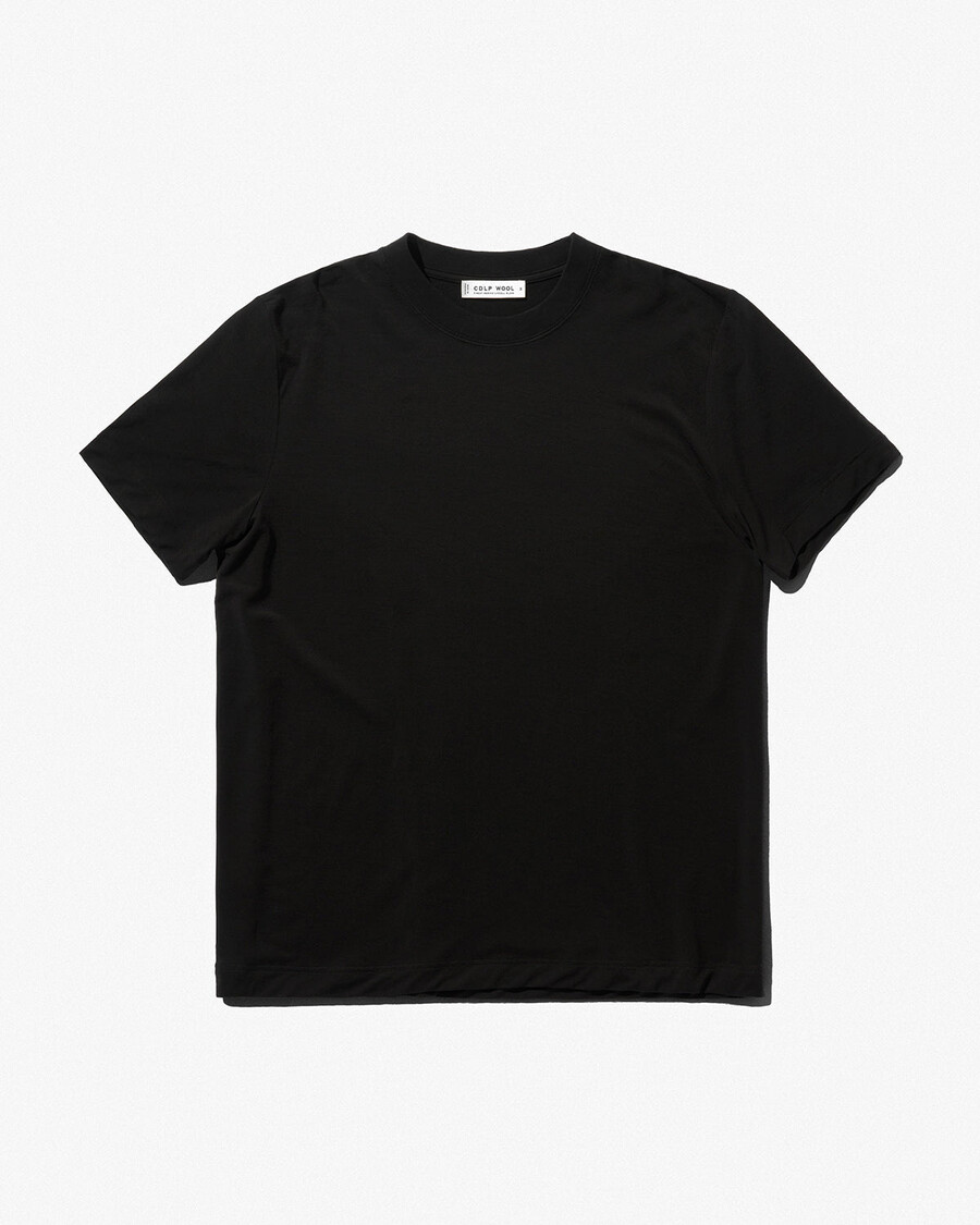2 x mens midweight t-shirt in black dark navy shop—cdlp