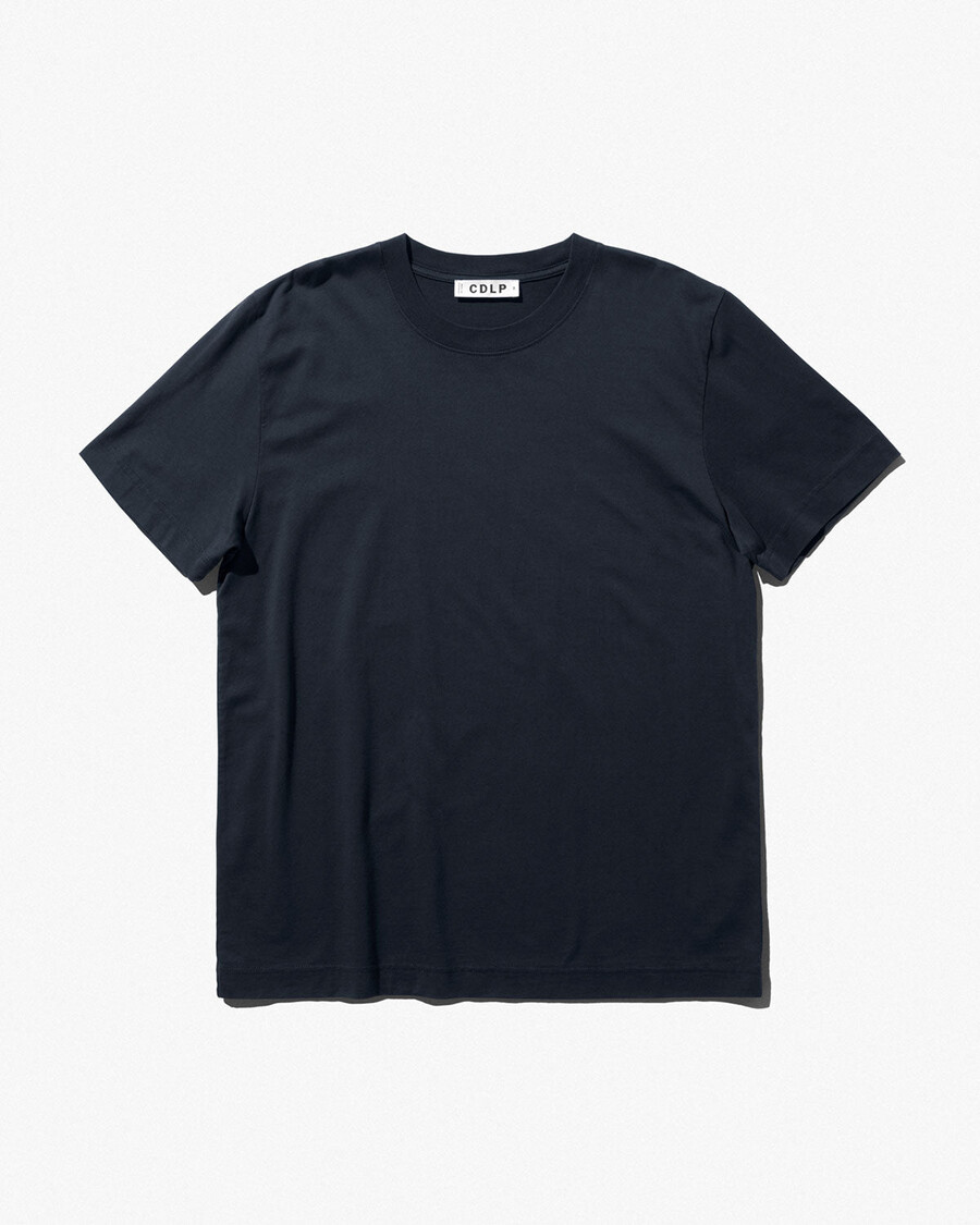 3 x mens midweight t-shirt in dark navy shop now — cdlp