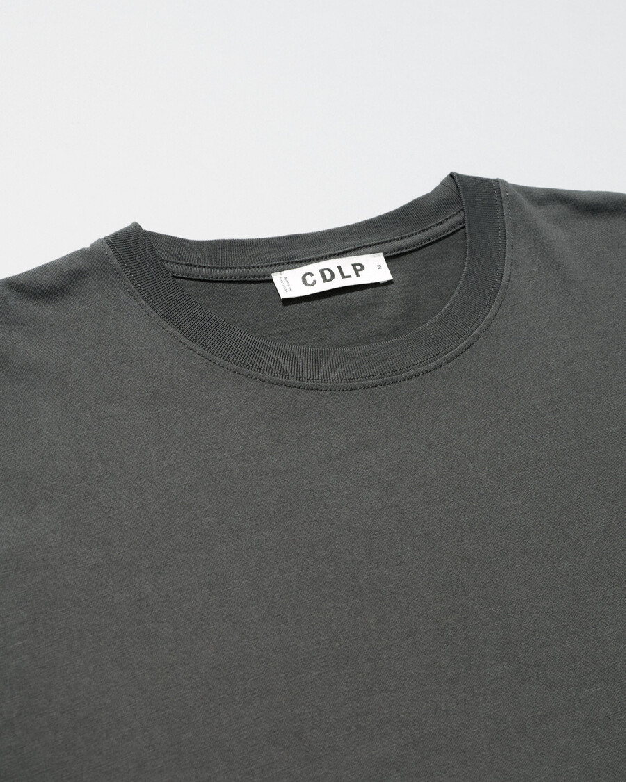 3 x mens midweight t-shirt in charcoal shop now — cdlp