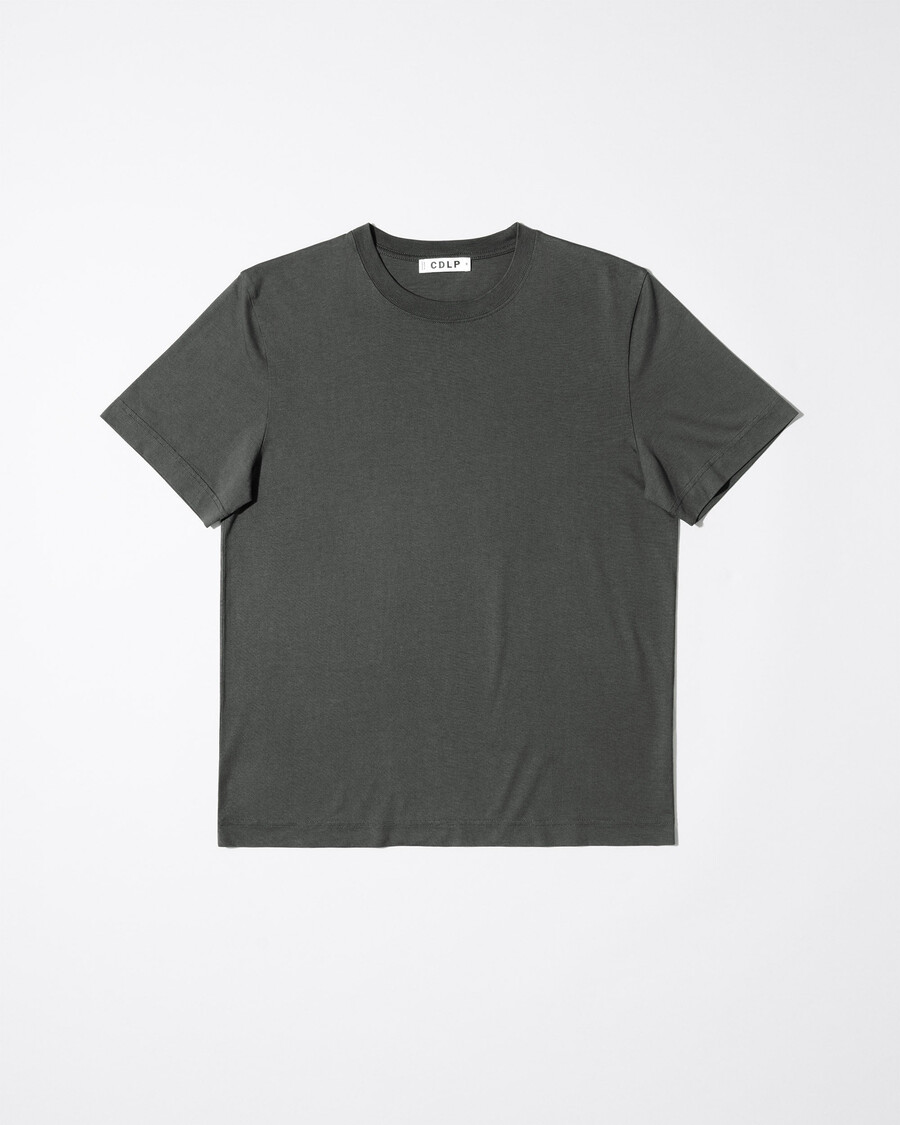 3 x mens midweight t-shirt in charcoal shop now — cdlp