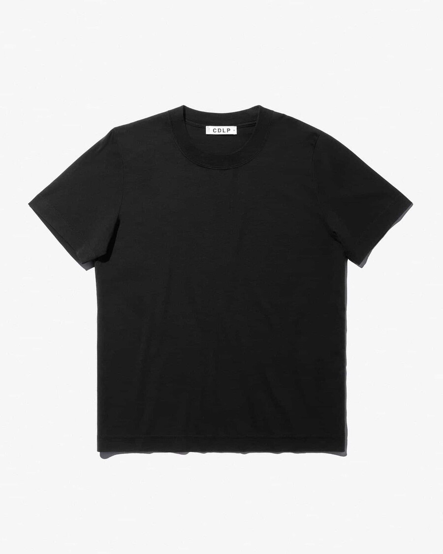 3 × mens midweight t-shirt in black white olive green shop — cdlp