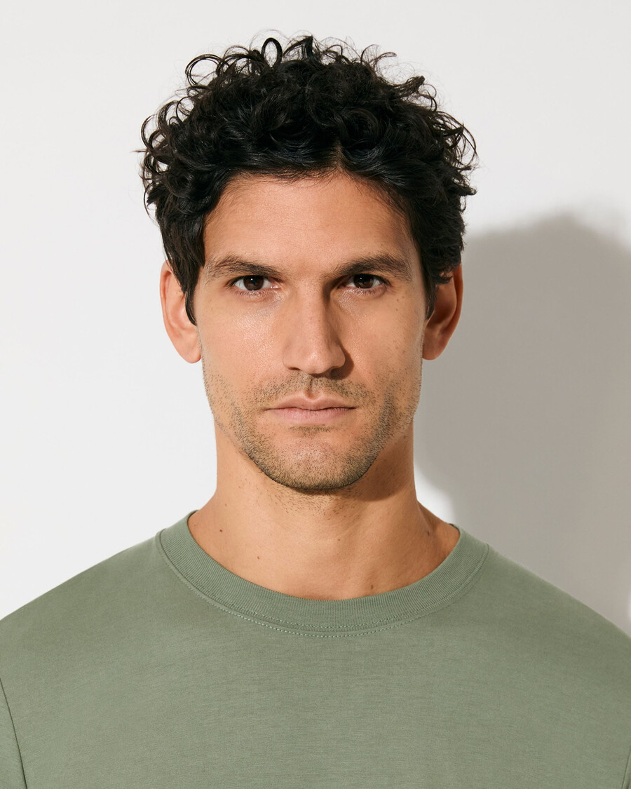 mens midweight t-shirt in sage shop now — cdlp