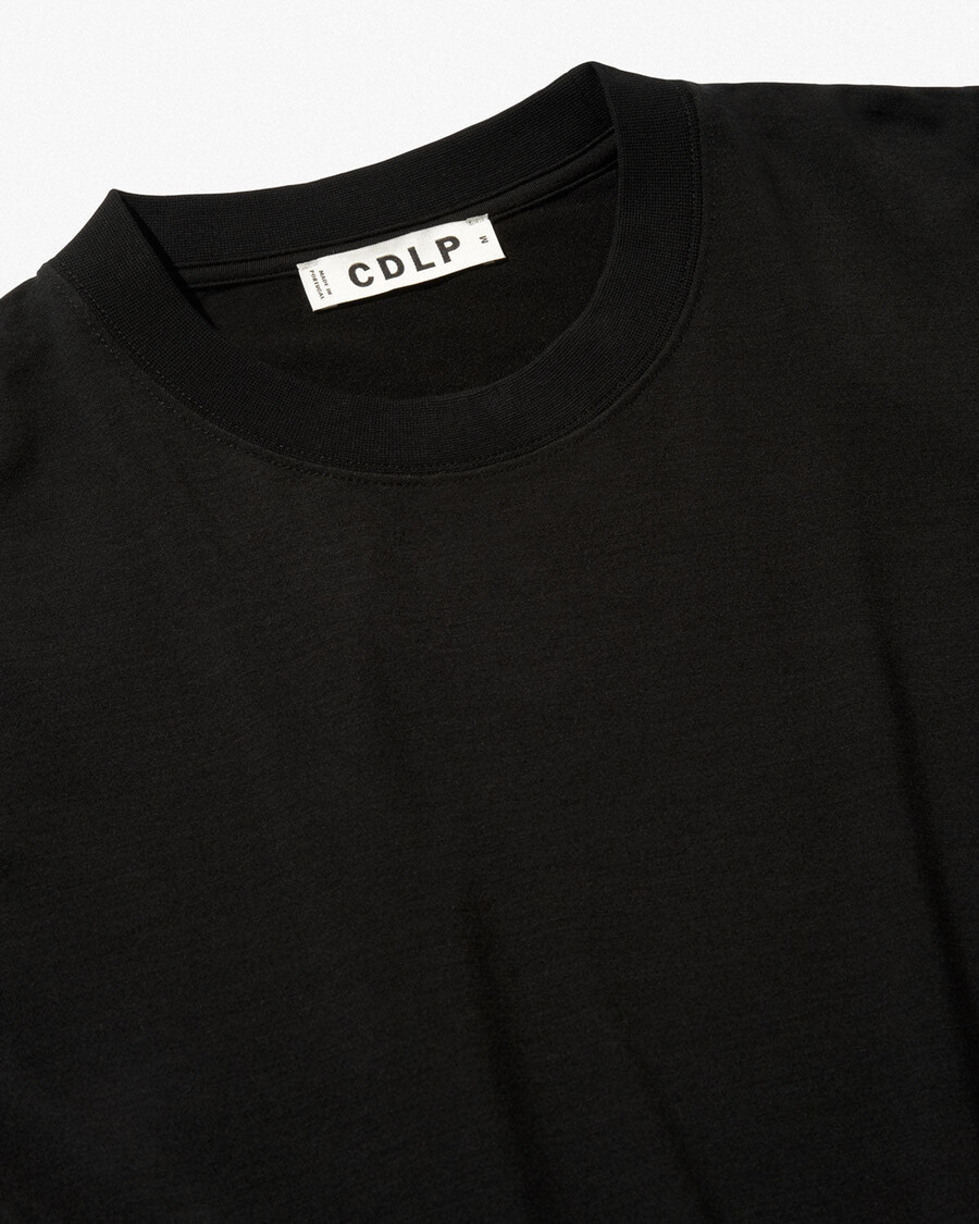 2 x mens midweight t-shirt in black white shop—cdlp
