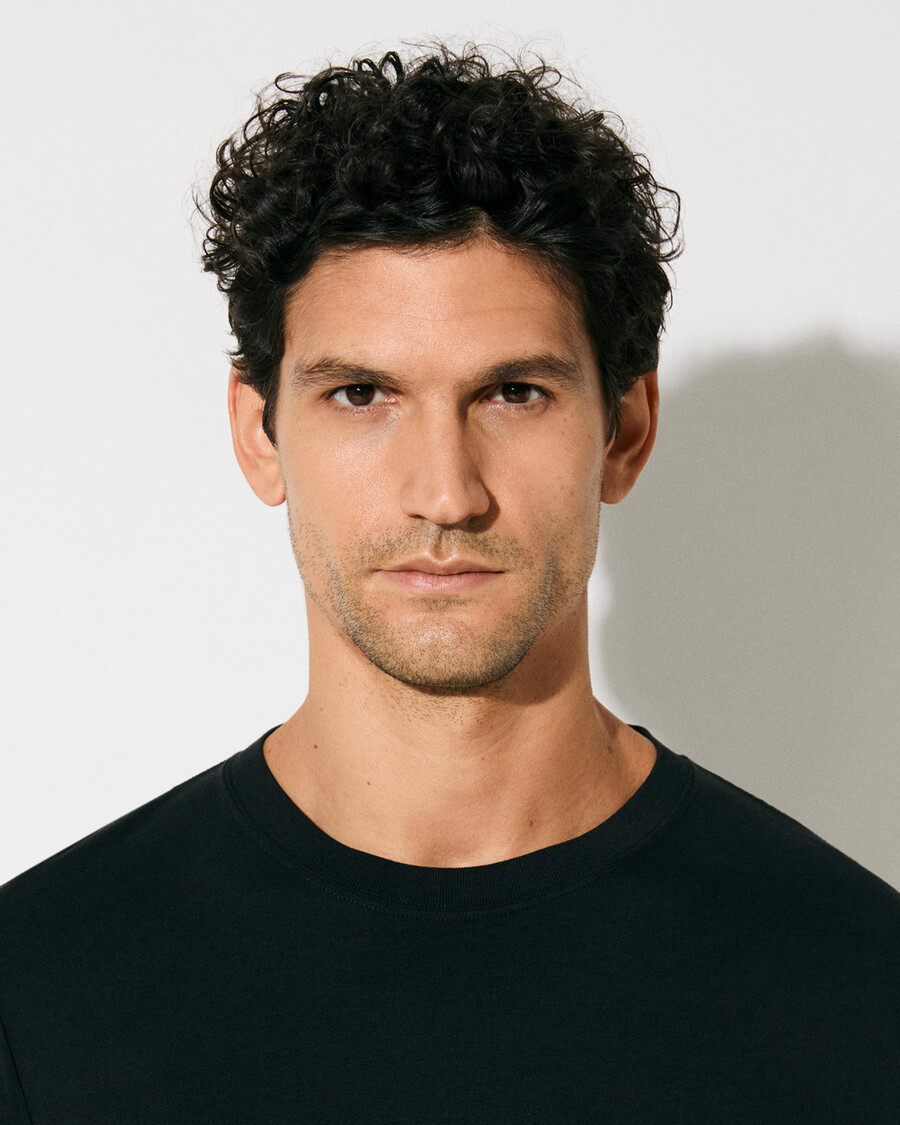 2 x midweight long sleeve t-shirt in black shop—cdlp