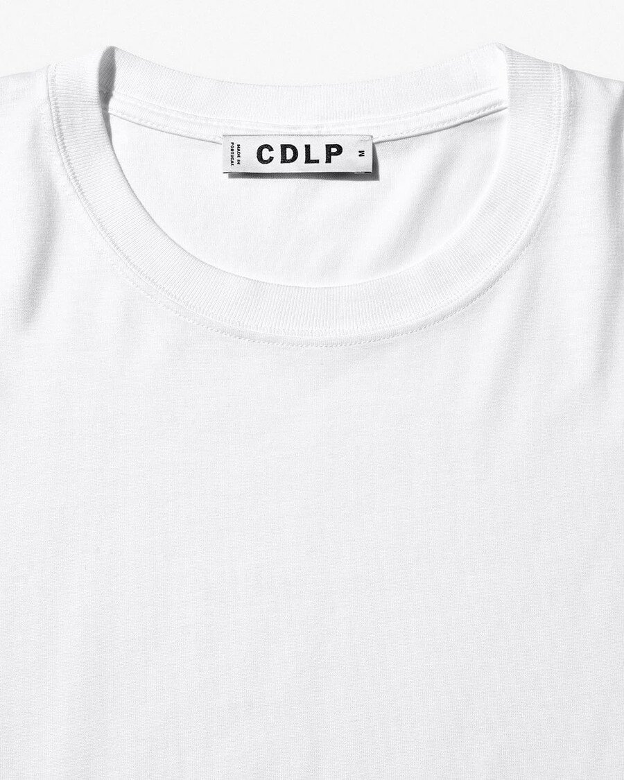 2 x mens midweight long sleeve t-shirt in white shop—cdlp