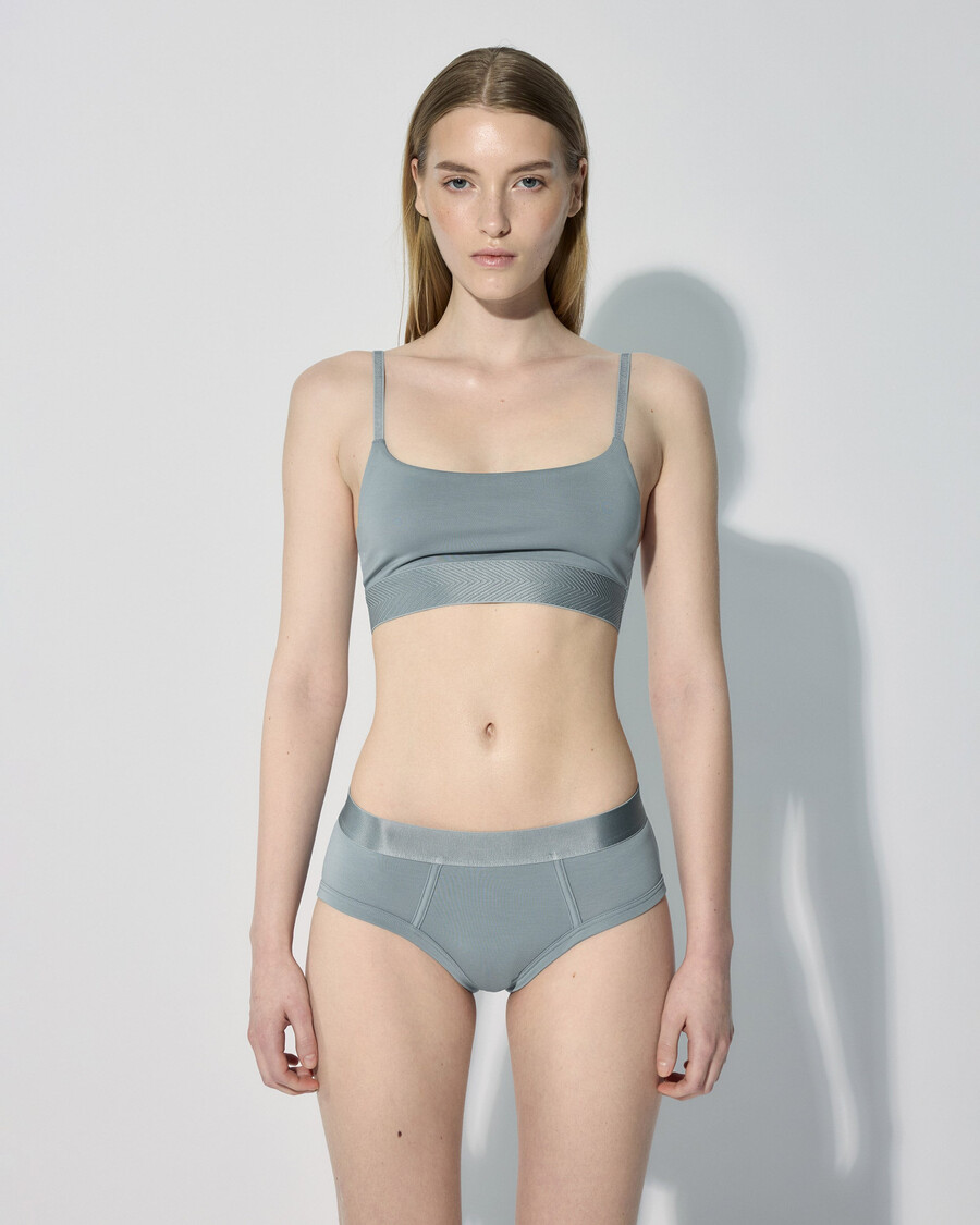 womens scoop bralette in cement shop now — cdlp