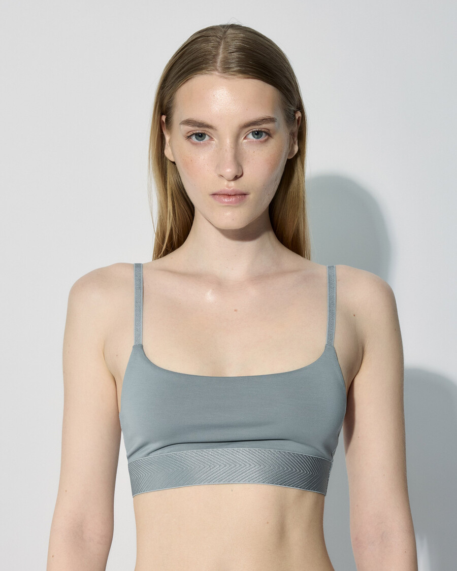 womens scoop bralette in cement shop now — cdlp
