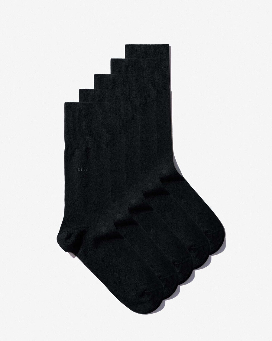 10 × mens mid length bamboo socks in black shop — cdlp