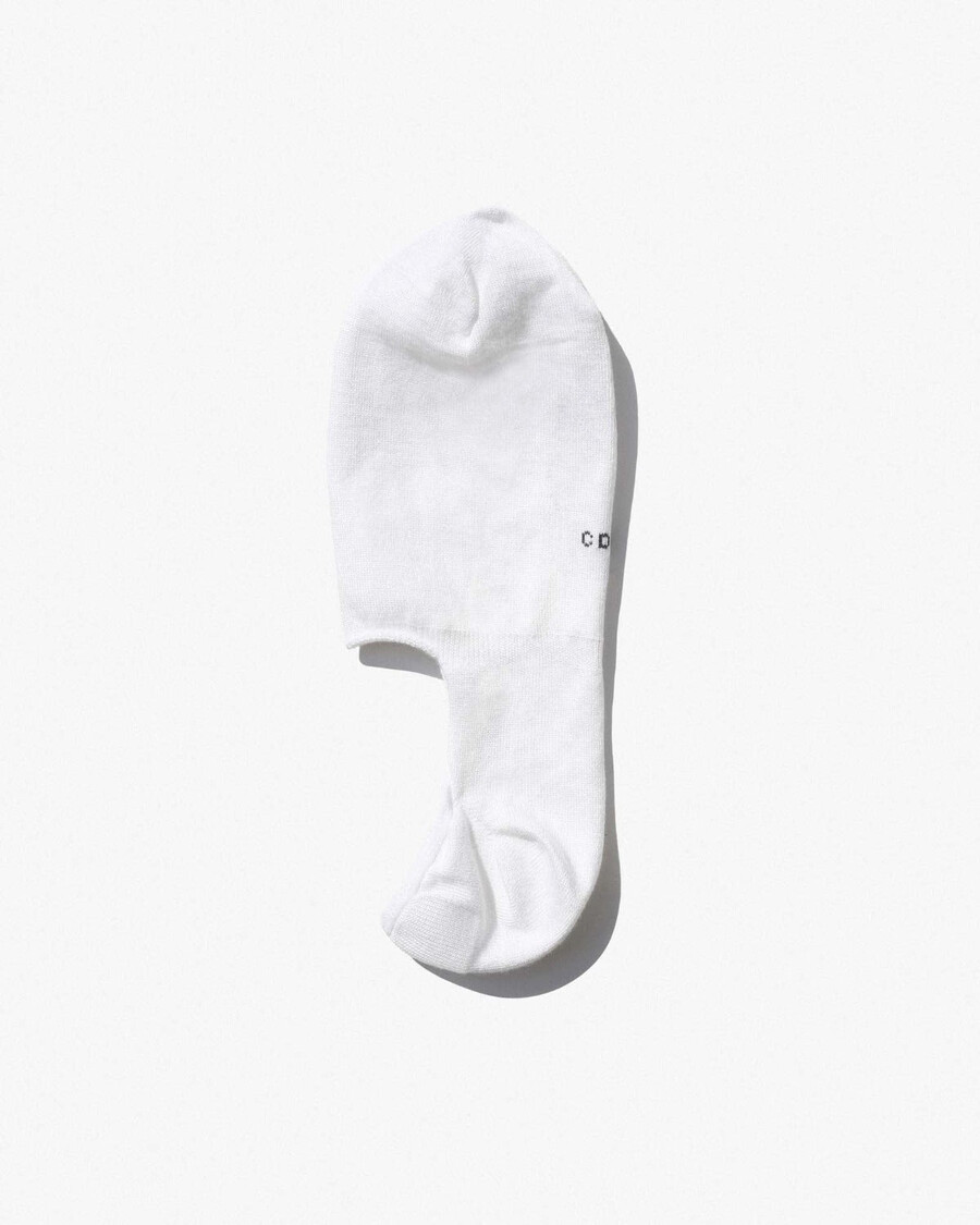3 × mens low cut bamboo socks in white shop now — cdlp