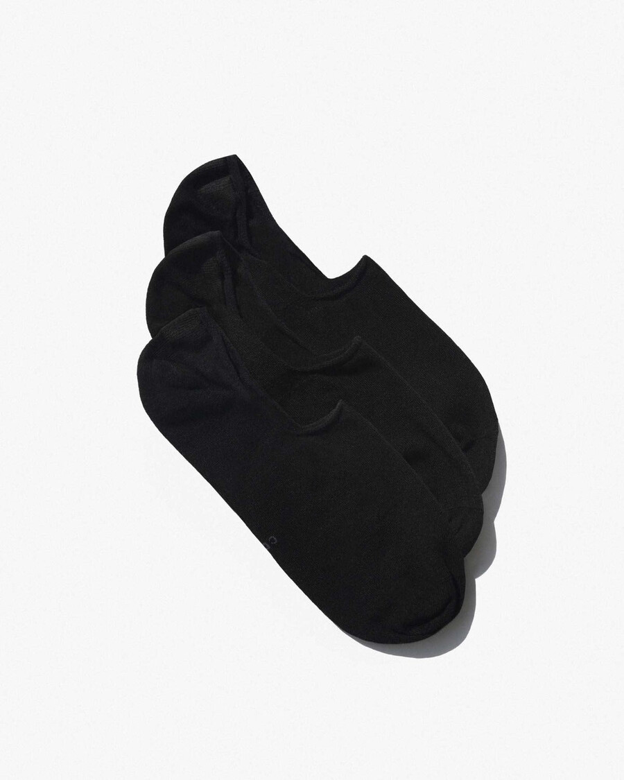 3 × mens low cut bamboo socks in black shop now — cdlp
