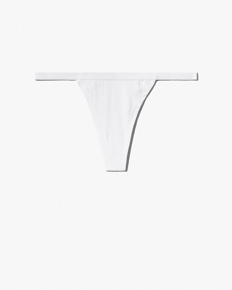 womens string thong in white shop now — cdlp